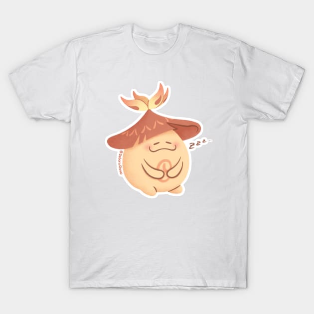 Pastel Aranara - Napping T-Shirt by SilveryDreams